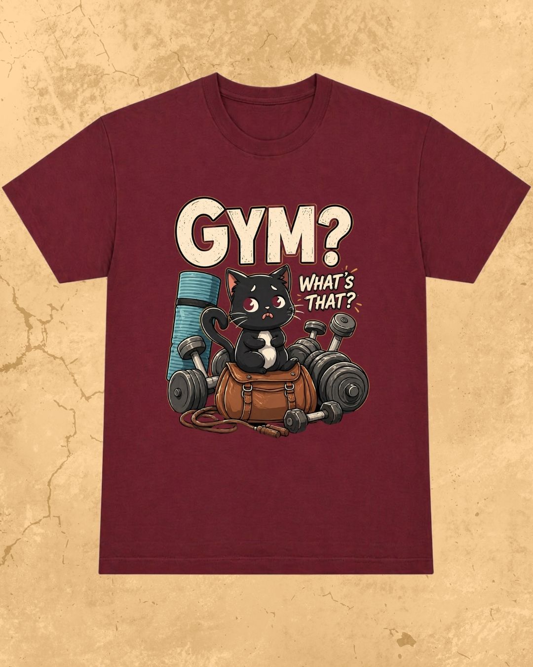 Meow Workout Cotton Tee