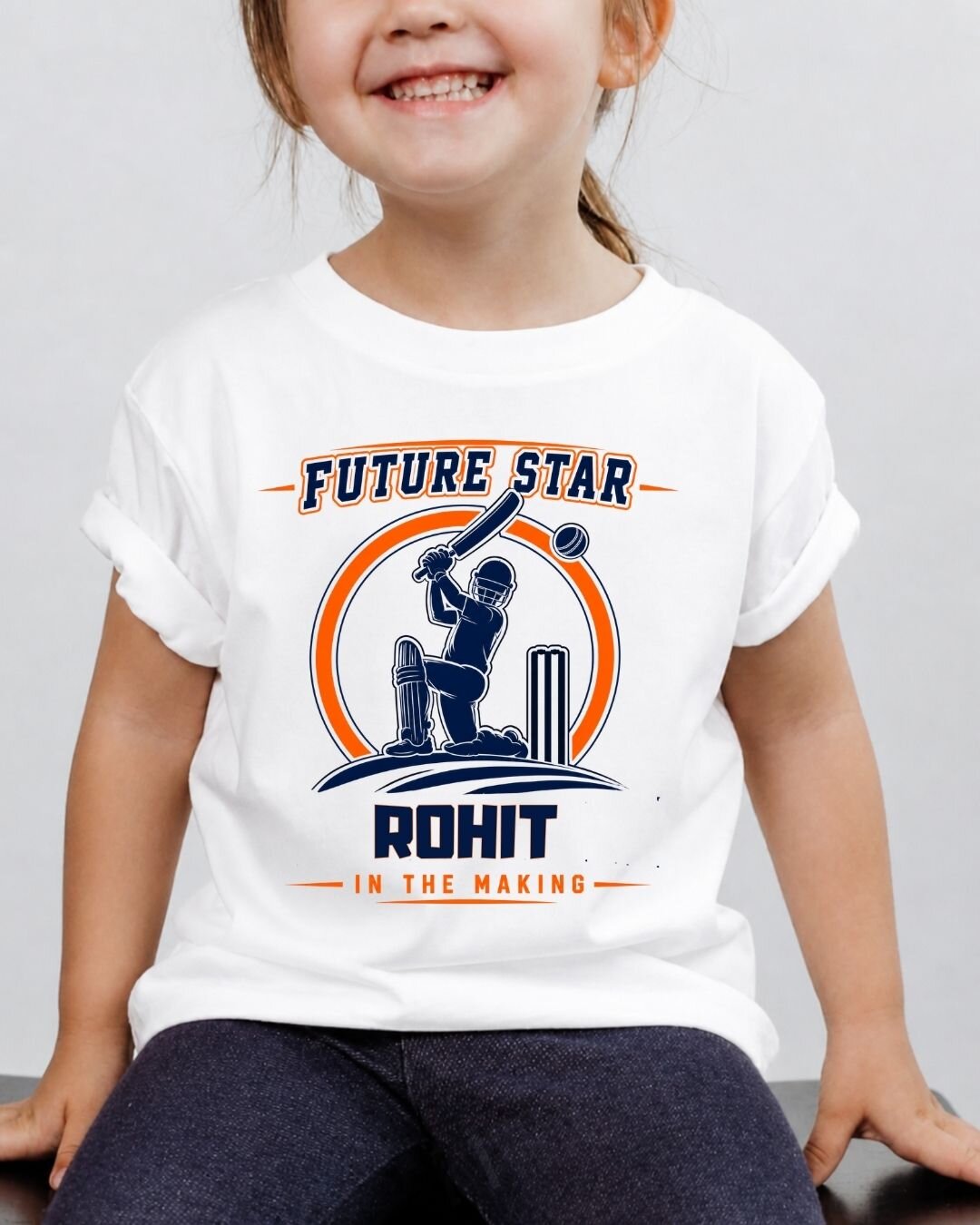 Future Sport Star Custom Kid Cotton Tee