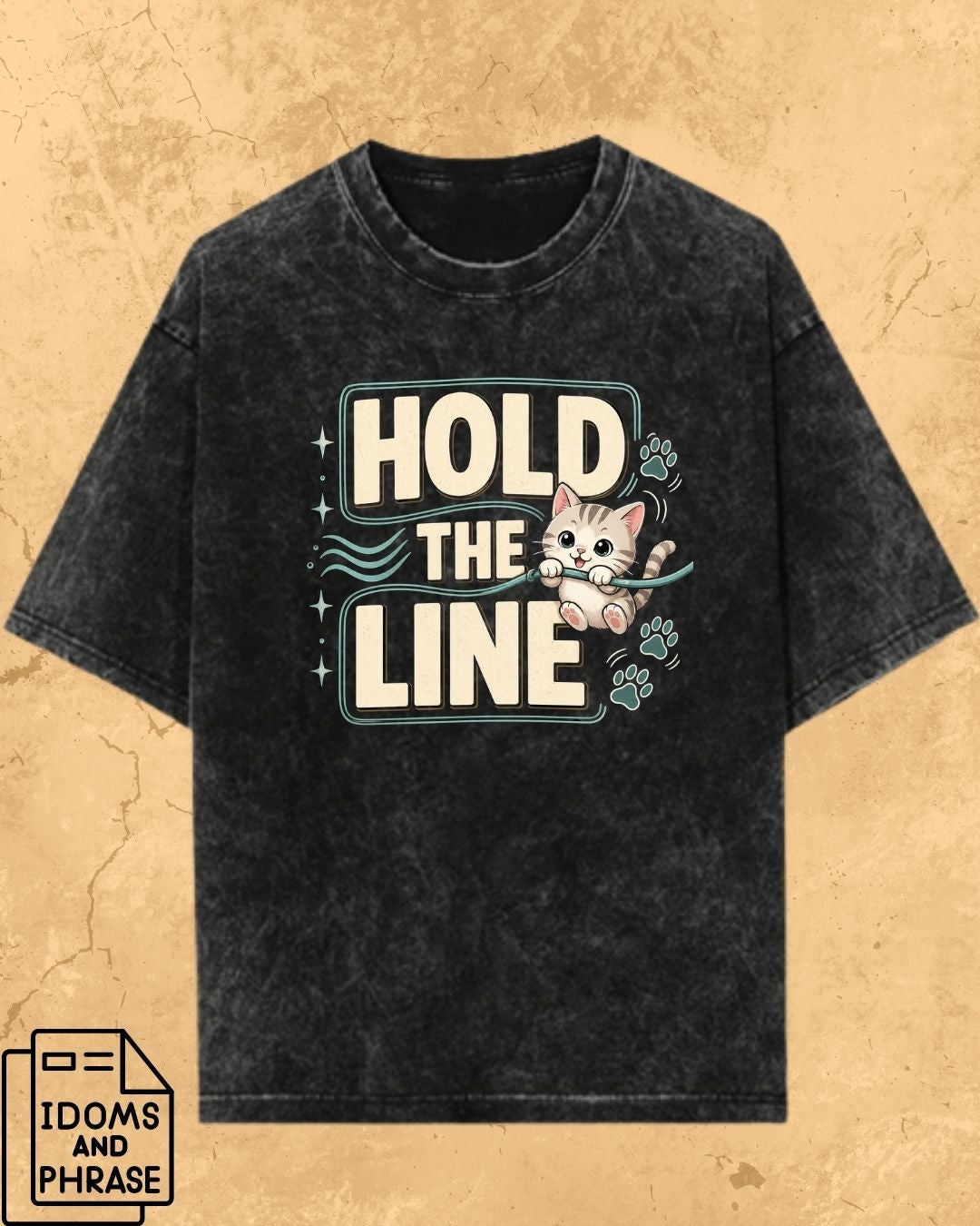 Idiom Whisker Cotton Tee