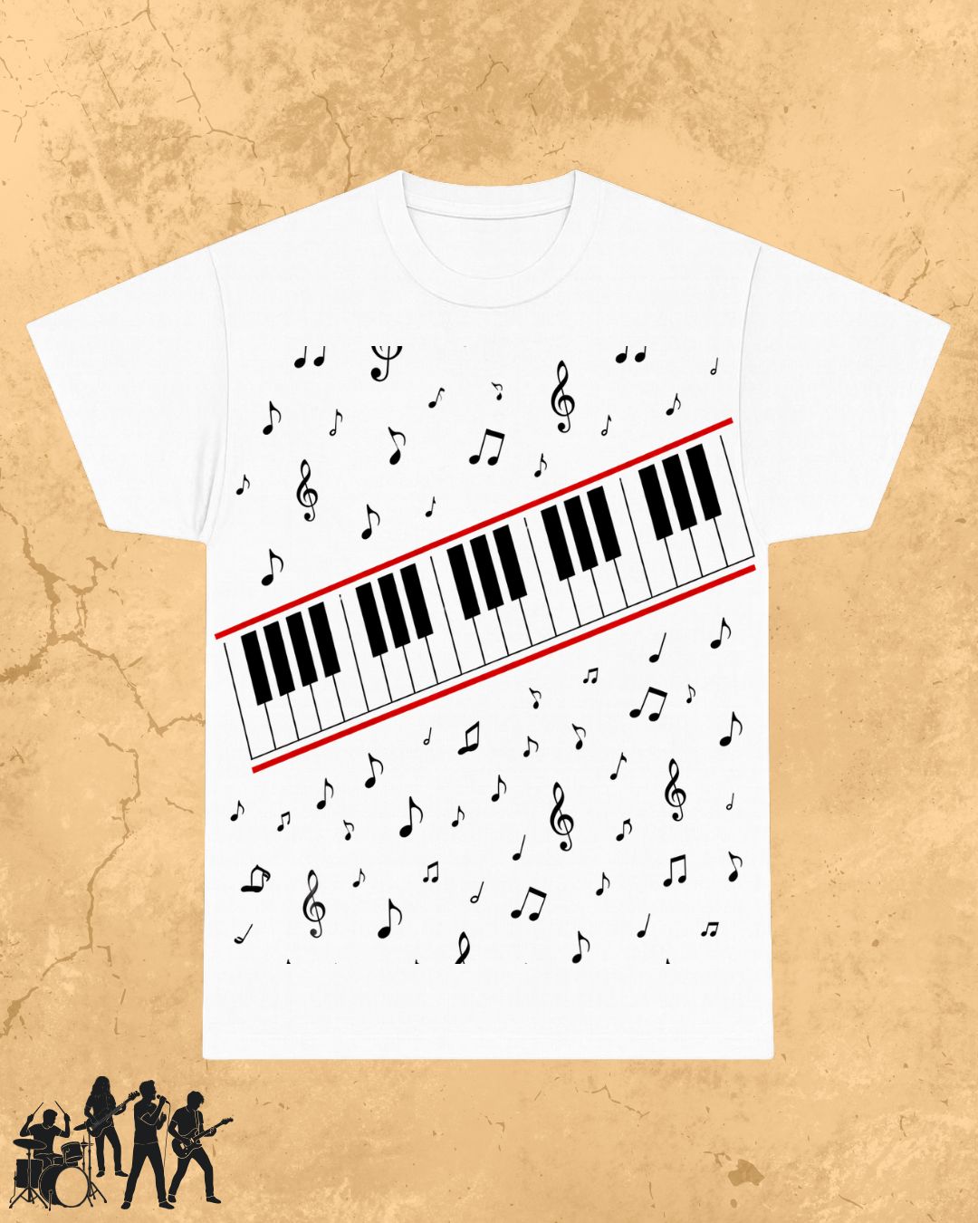 White Michael Jackson Cotton Tee
