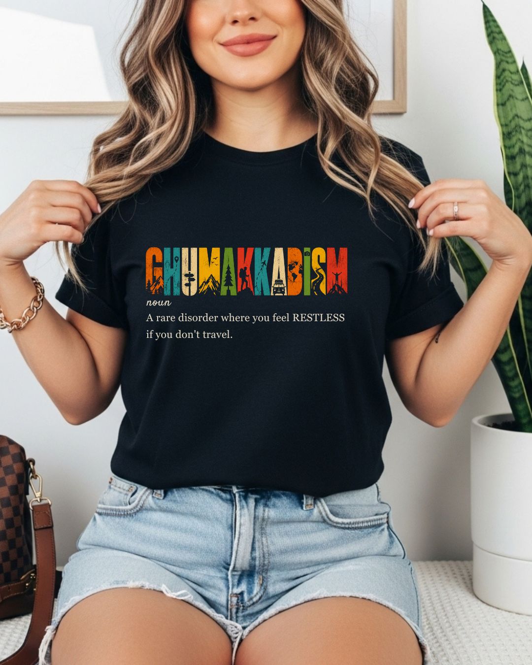 Hinglish Dictionary Travel Cotton Tshirt