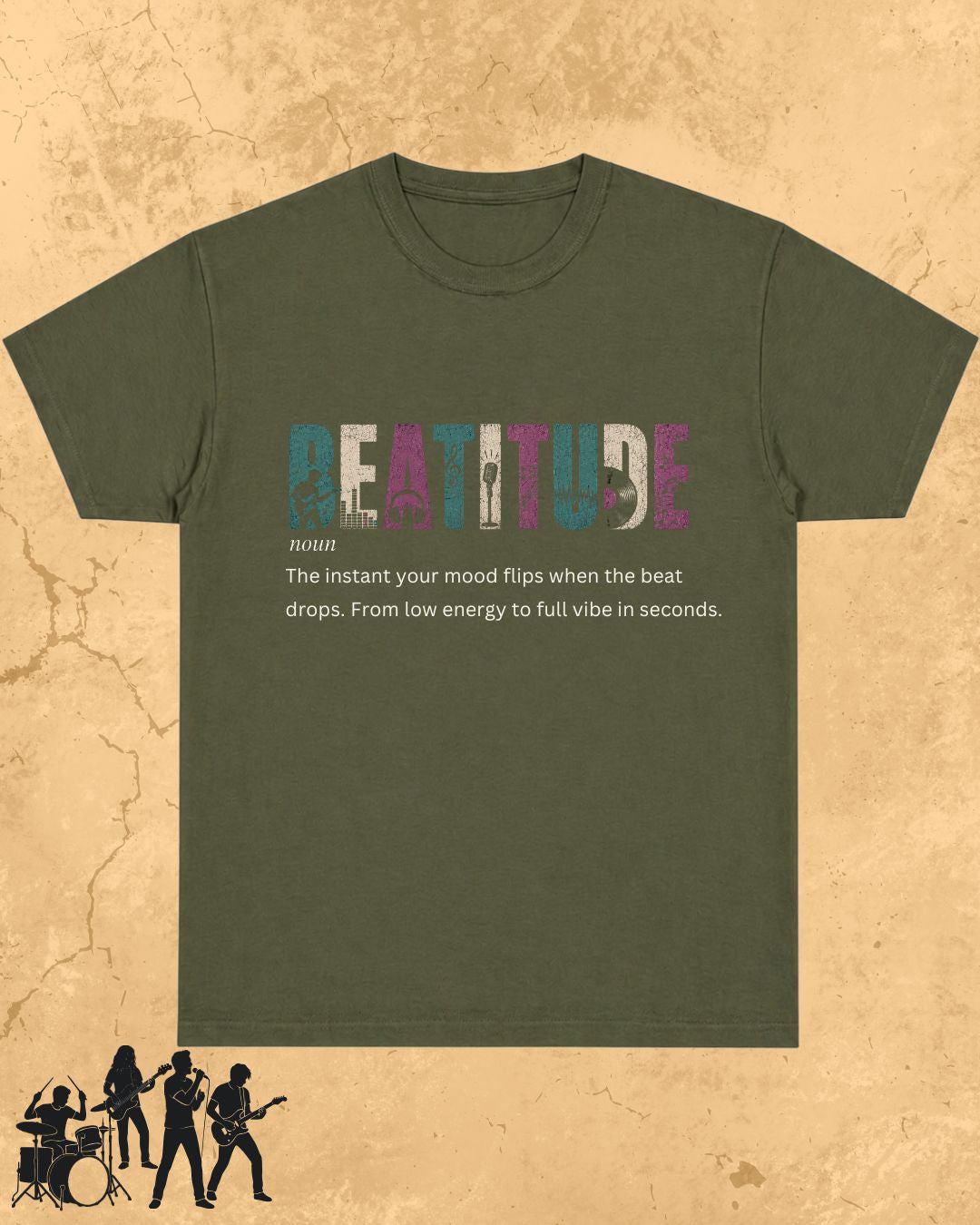 Music Dictionary Cotton Tshirt