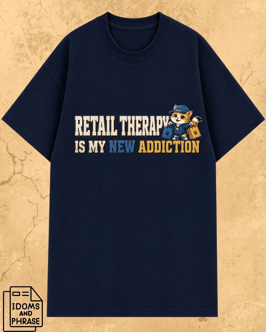 Idiom Whisker Cotton Tshirt