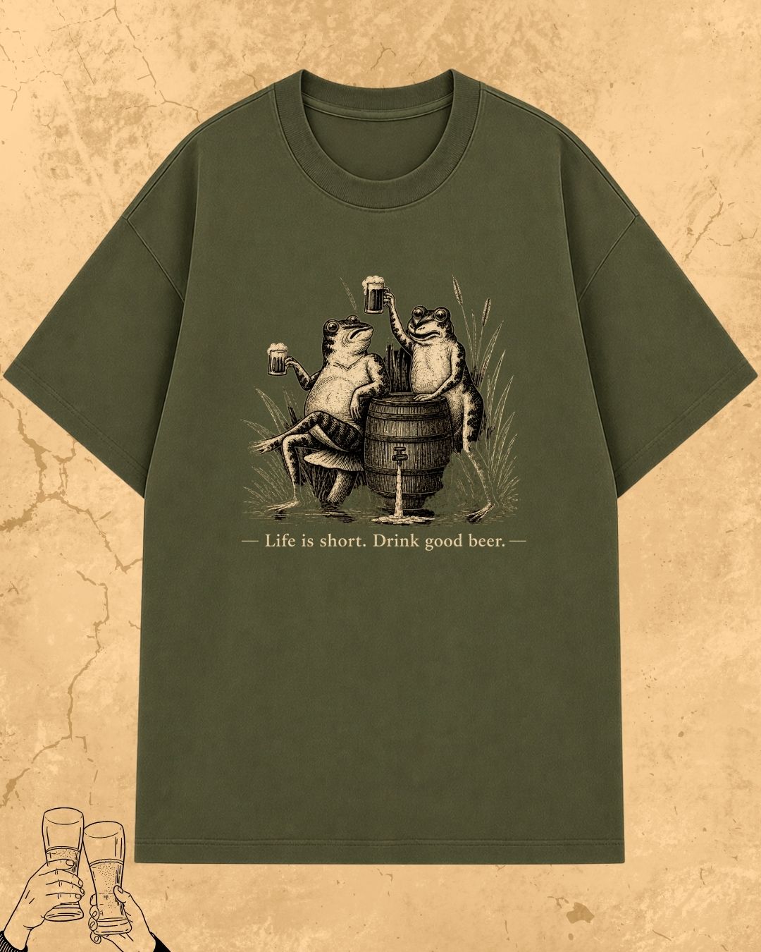 Beer Chill Cotton Tshirt