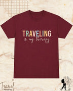 WanderScape Travel Cotton Tshirt