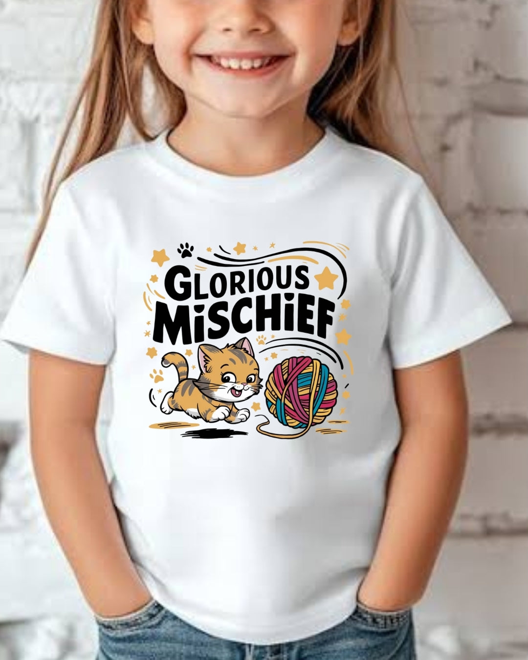 Glorious Mischief Kid Cotton Tshirt