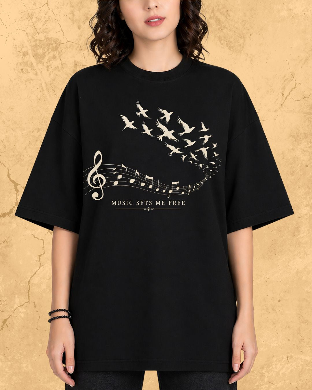 Music Freedom Cotton Tshirt