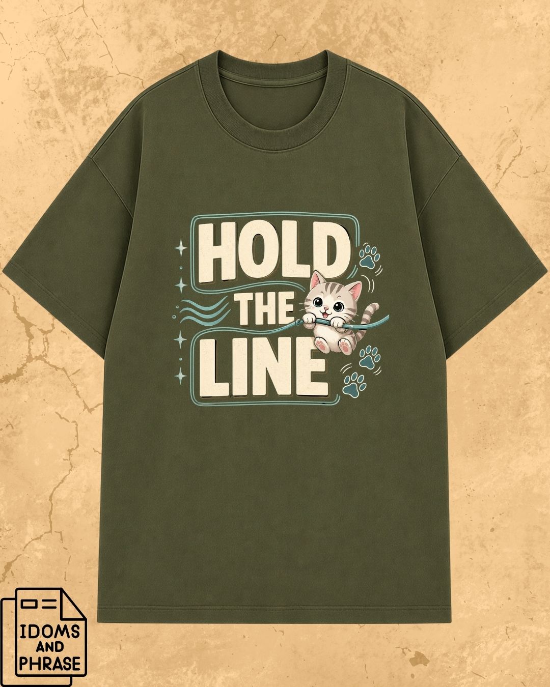 Idiom Whisker Cotton Tee
