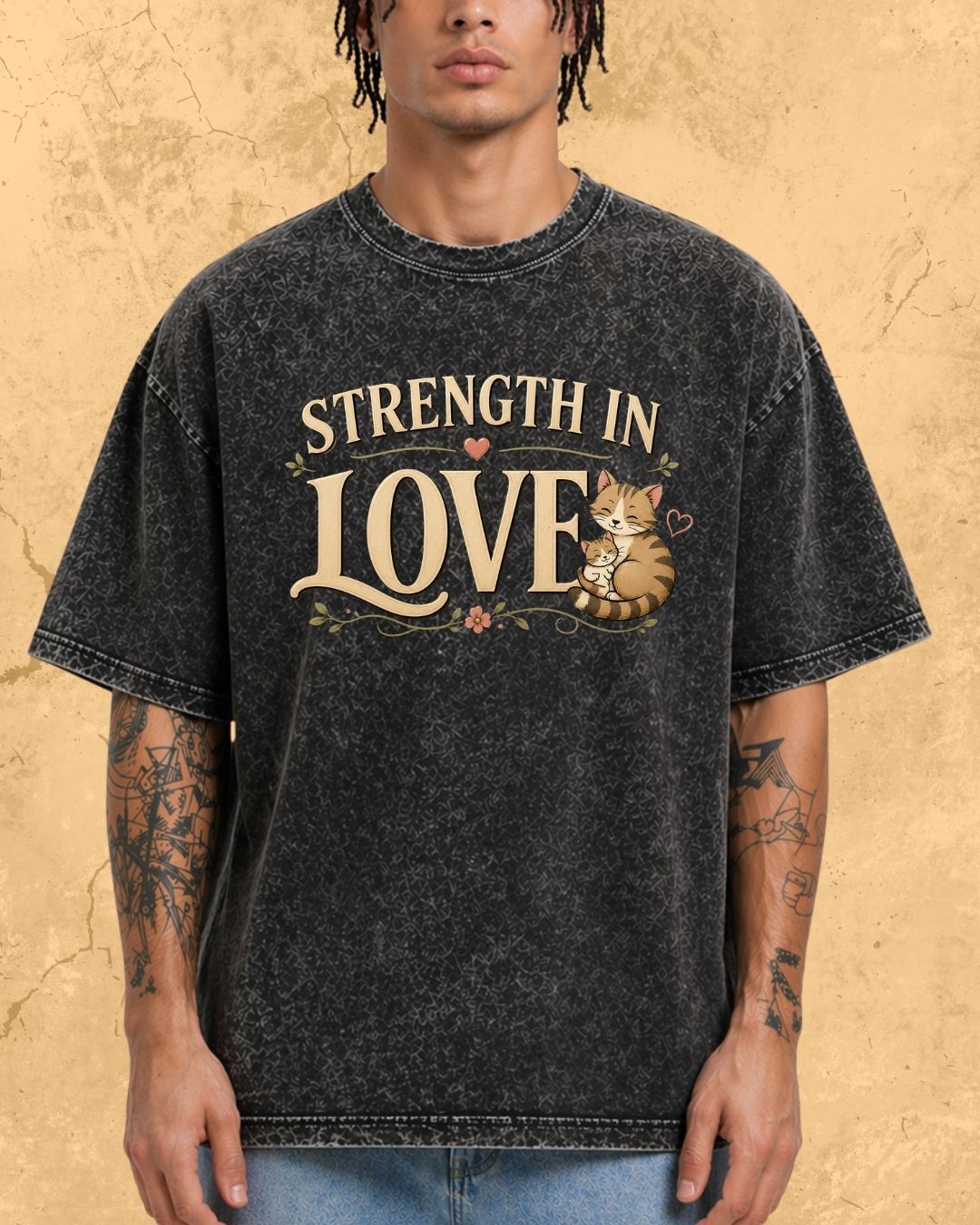 Purr Mom Cotton Tshirt