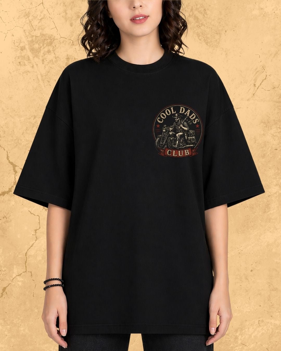 Vintage Cool Dad's Motorcycle Cotton Tshirt