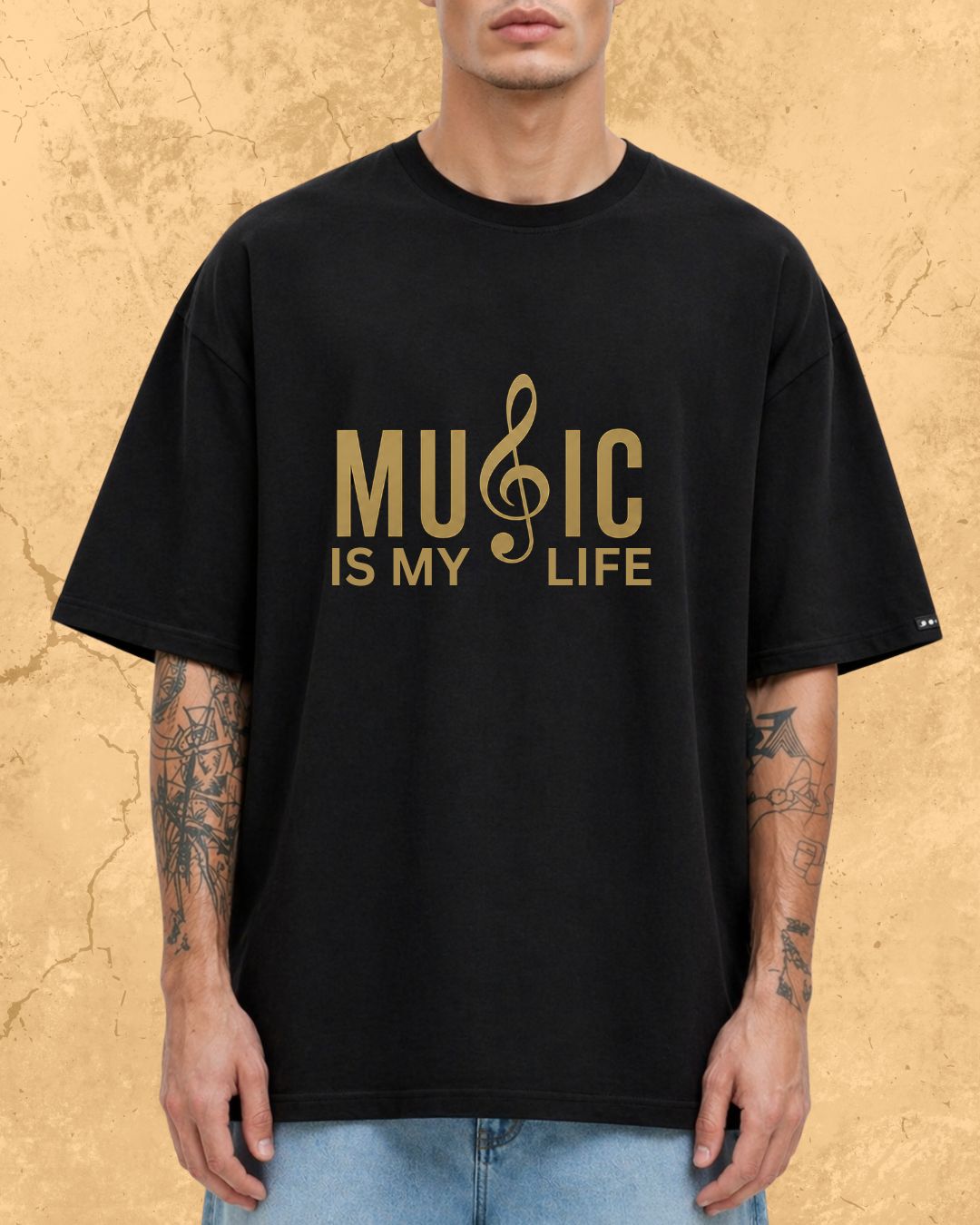 Music Cotton Tshirt