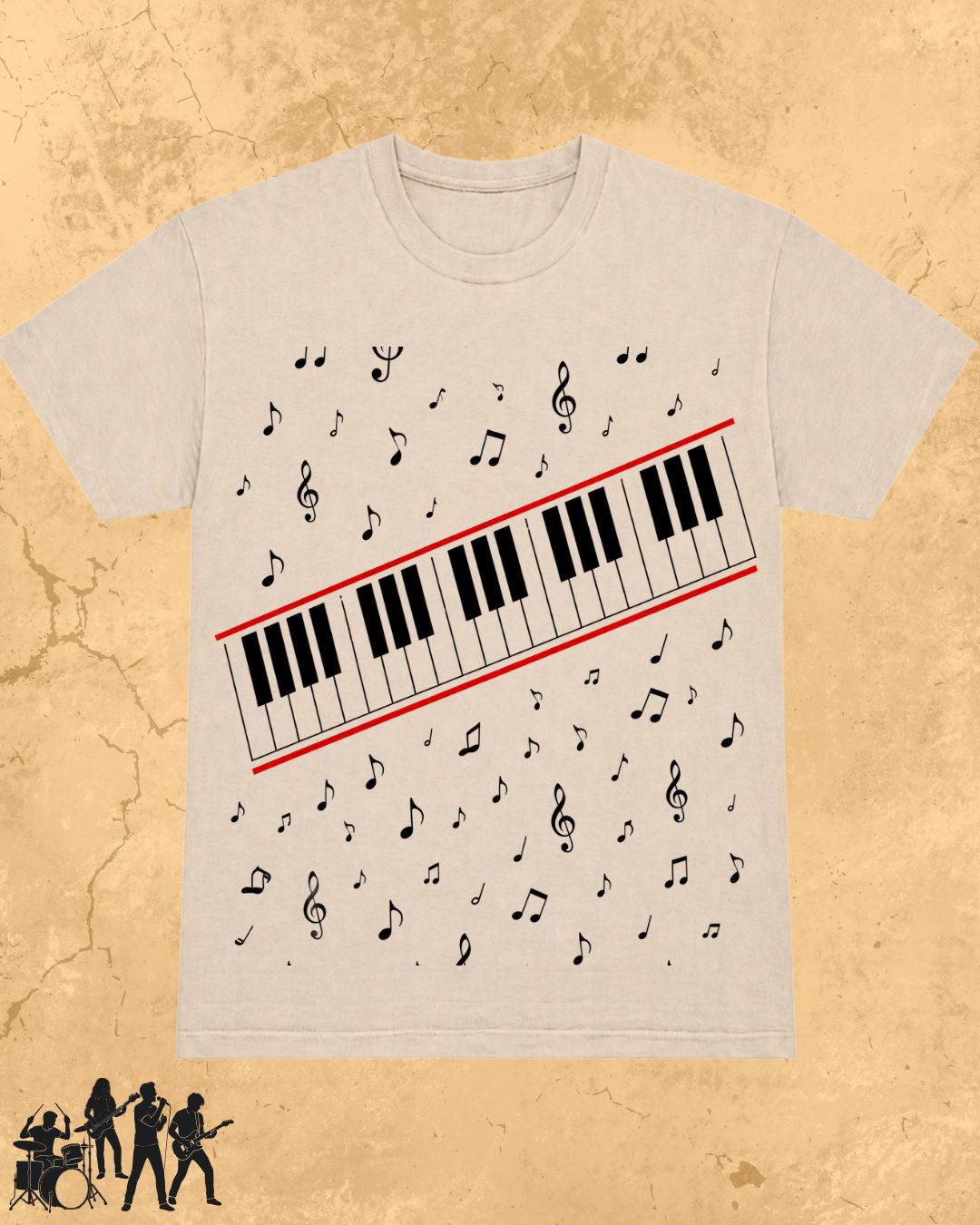 White Michael Jackson Cotton Tee