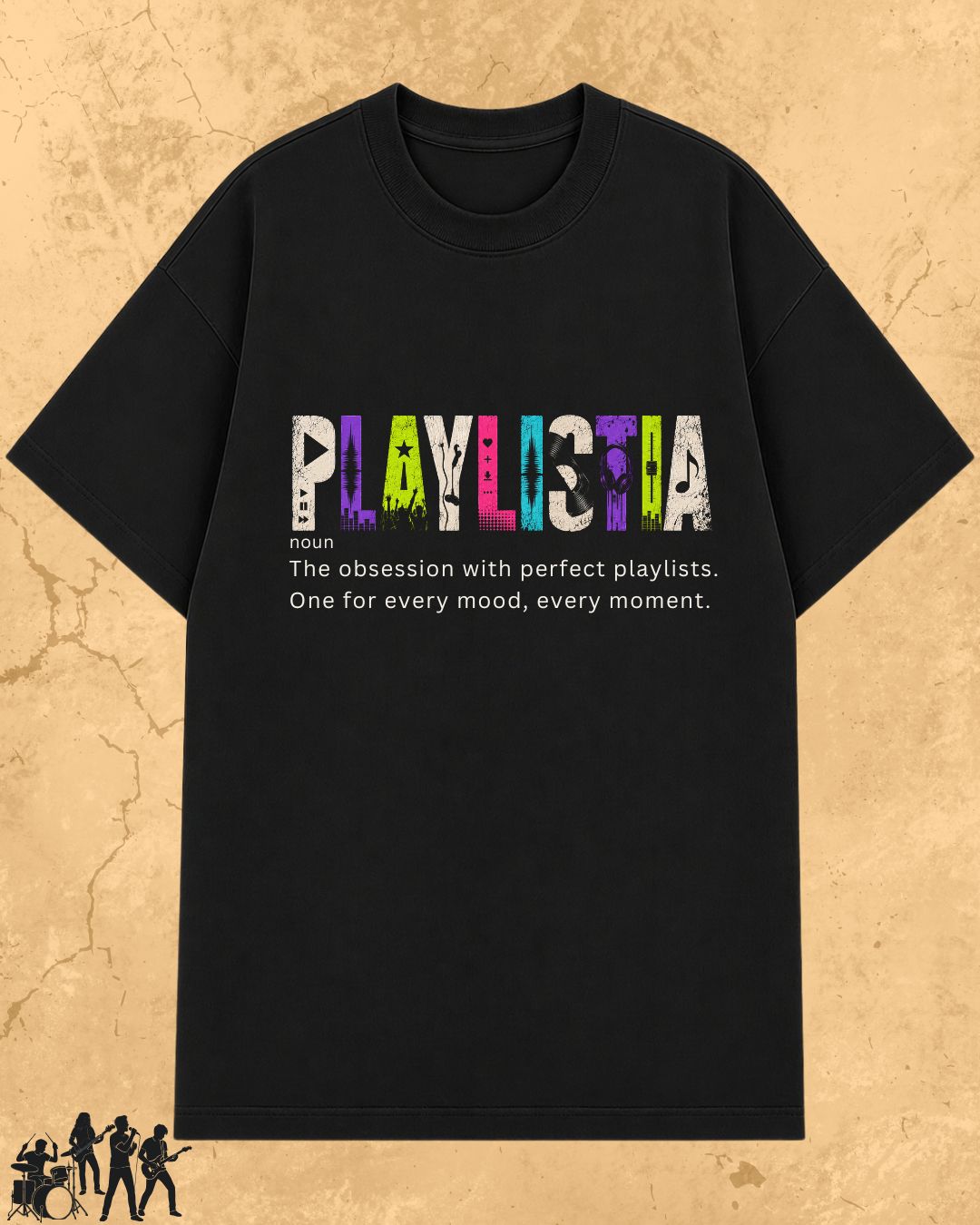 Hinglish Music Dictionary Cotton Tshirt