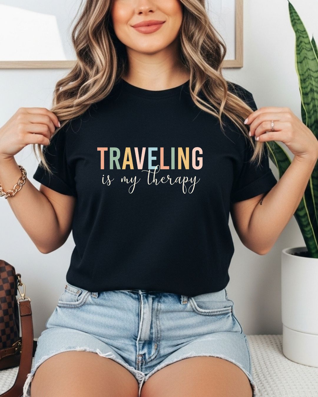 WanderScape Travel Cotton Tshirt