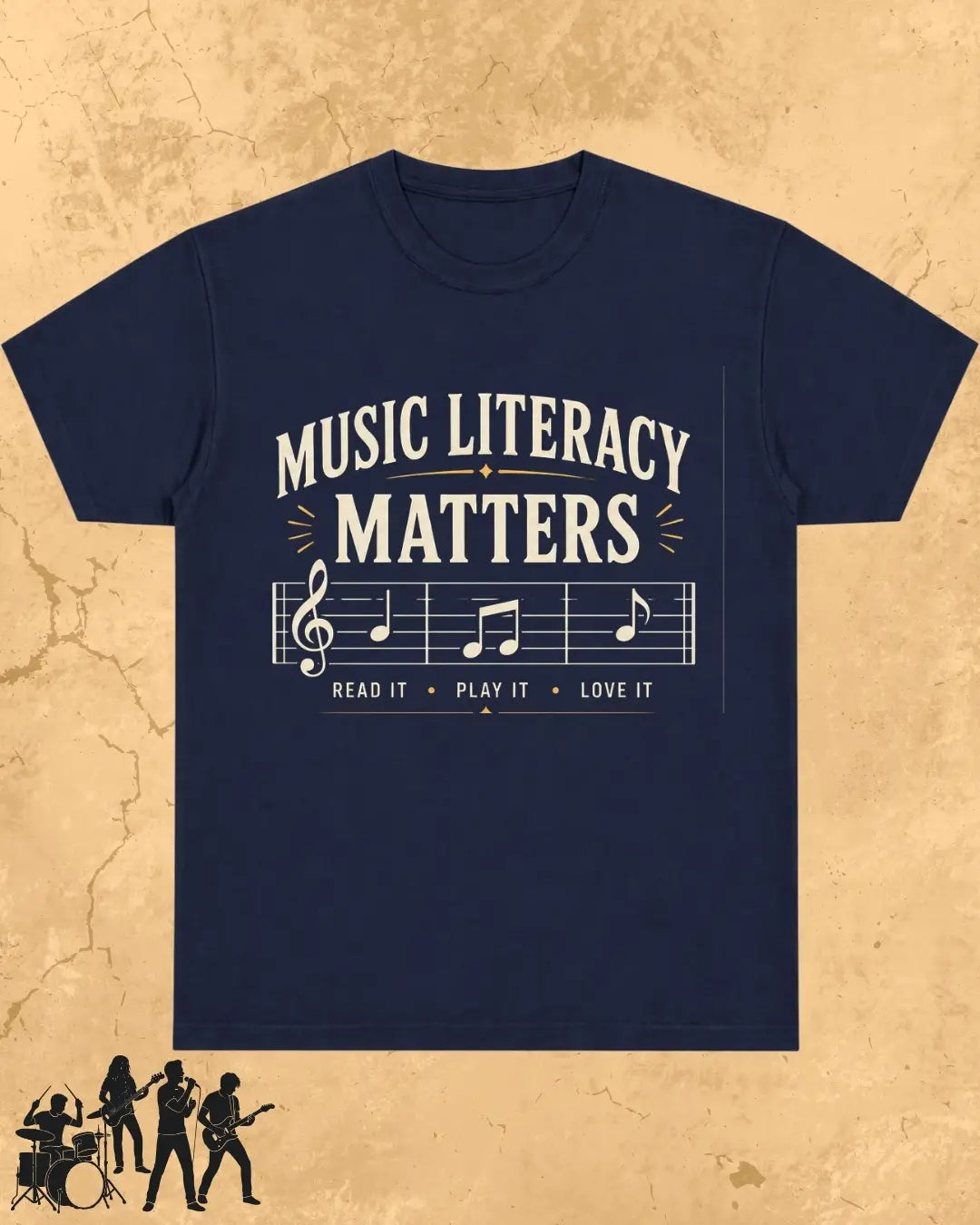 Music Literacy Matters Cotton T-Shirt