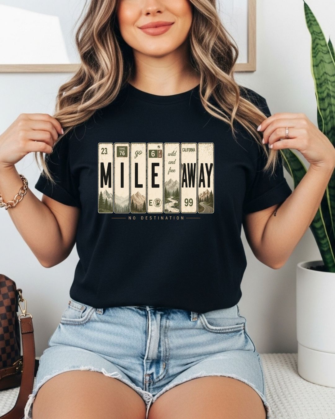 Roadtrip Travel Cotton Tshirt