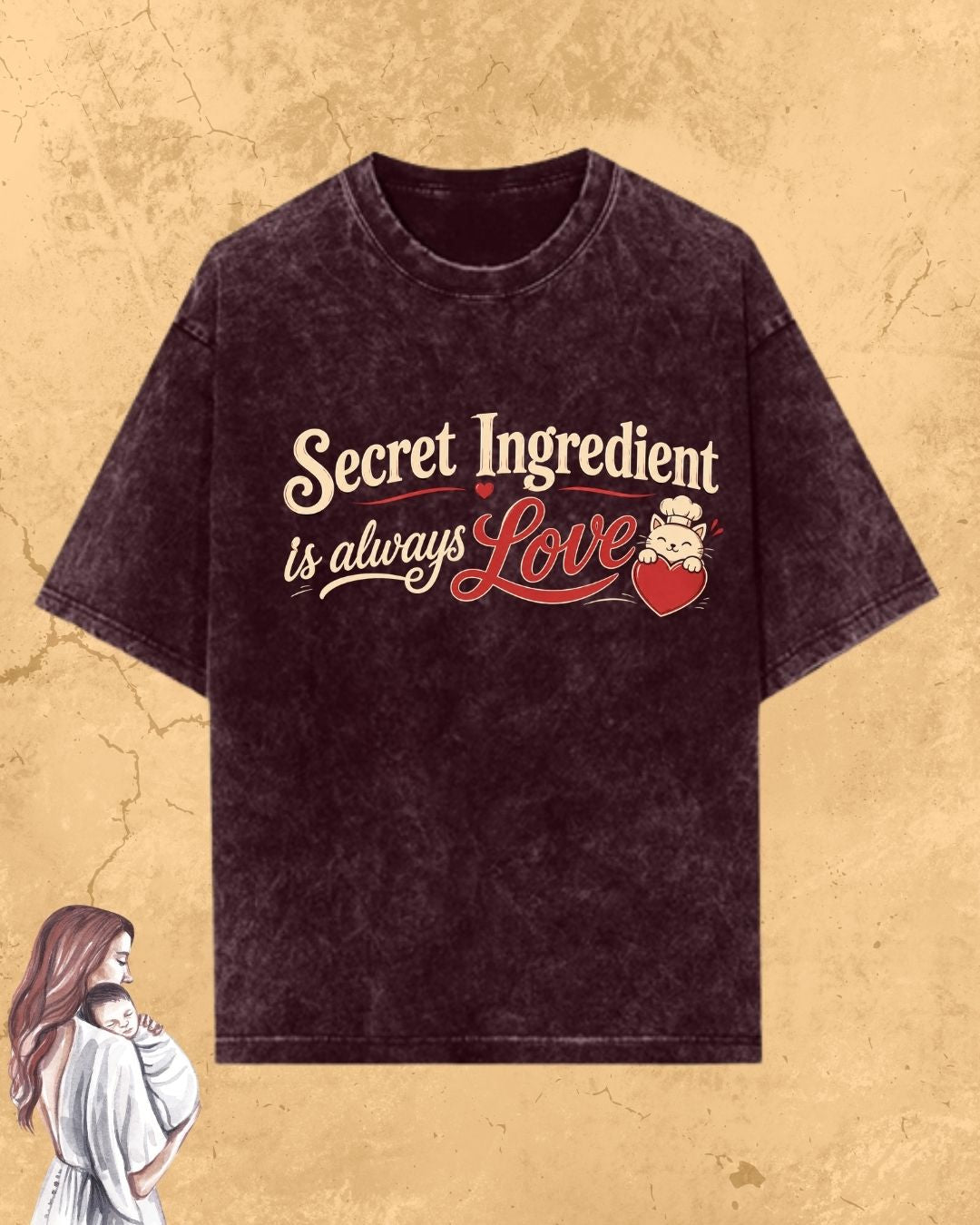 Purr Mom Cotton Tshirt