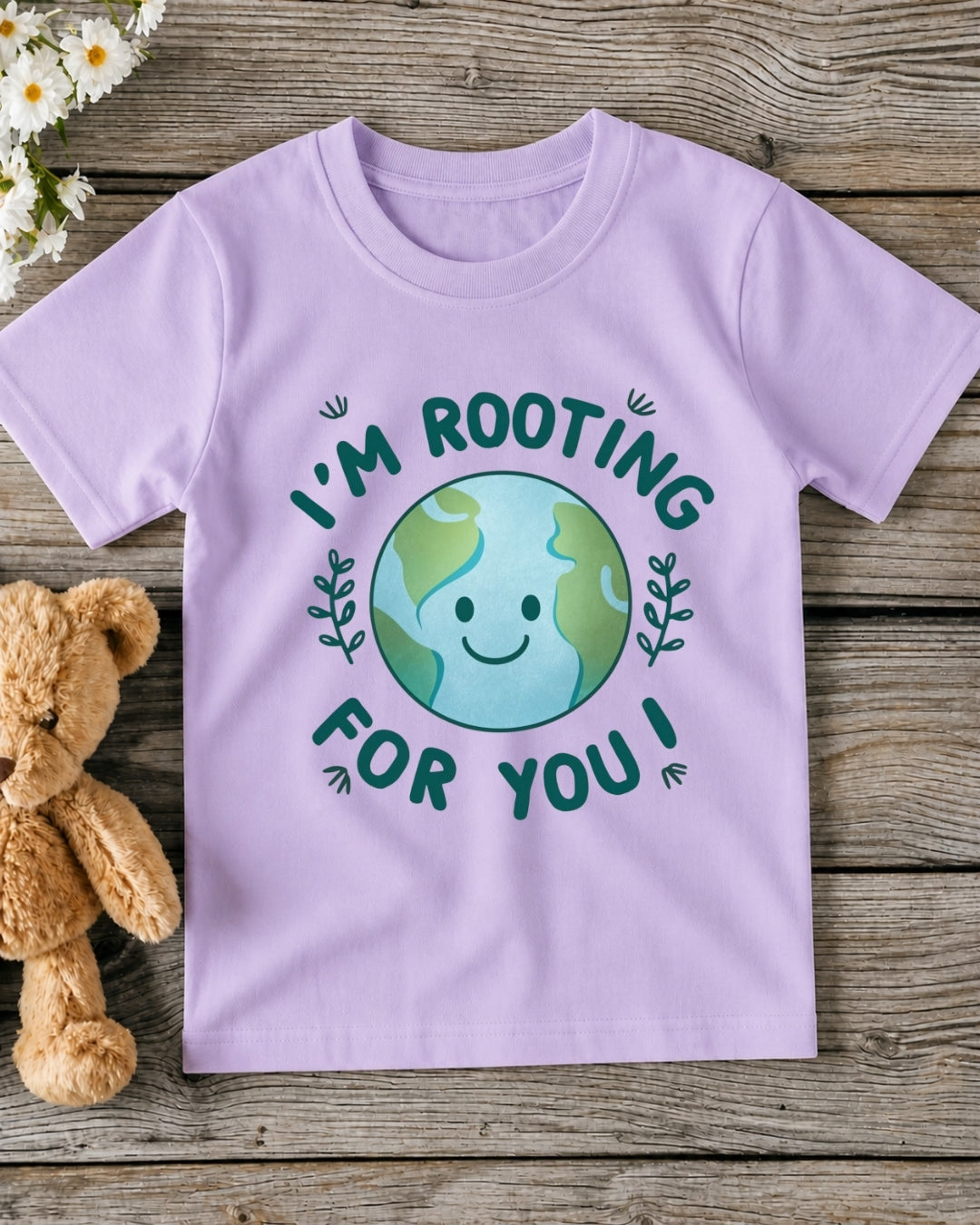 I'm Rooting For You Kid Cotton Tshirt