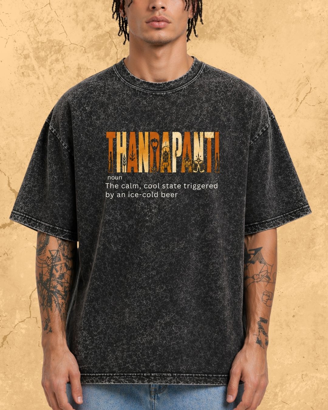 Hinglish Beer Dictionary Cotton Tshirt