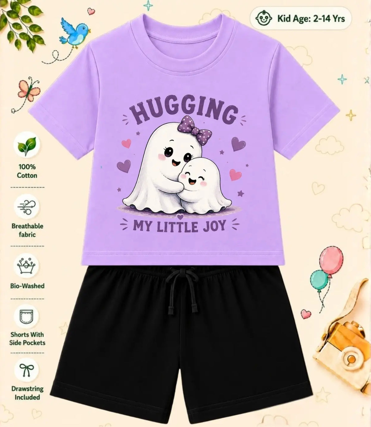 Mom - Dad Loving Kid Co-ord Set