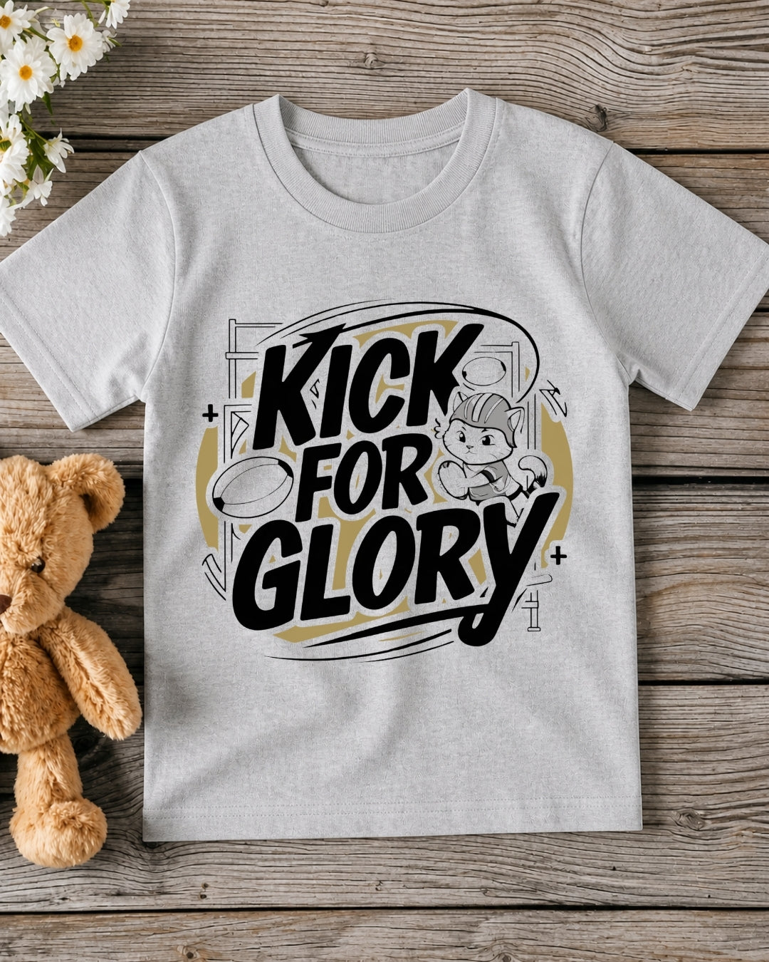 Kick The Glory kid Cotton Tshirt