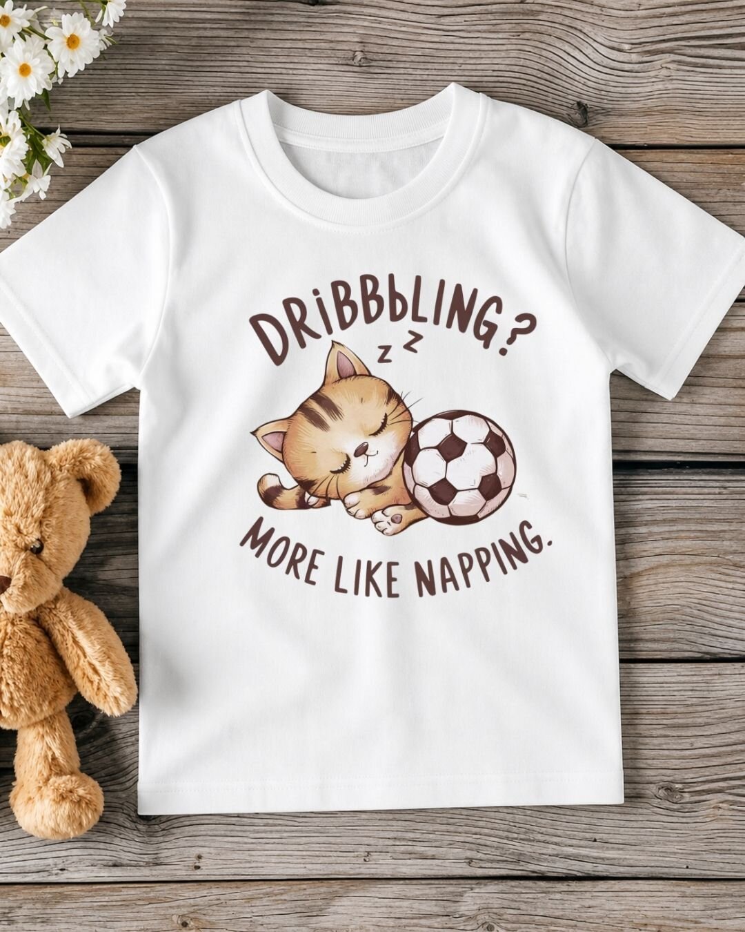 Basketball Kid Cotton Tee