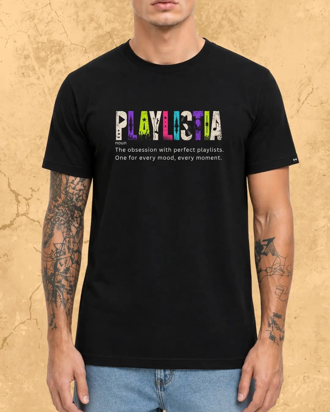 Hinglish Music Dictionary Cotton Tshirt