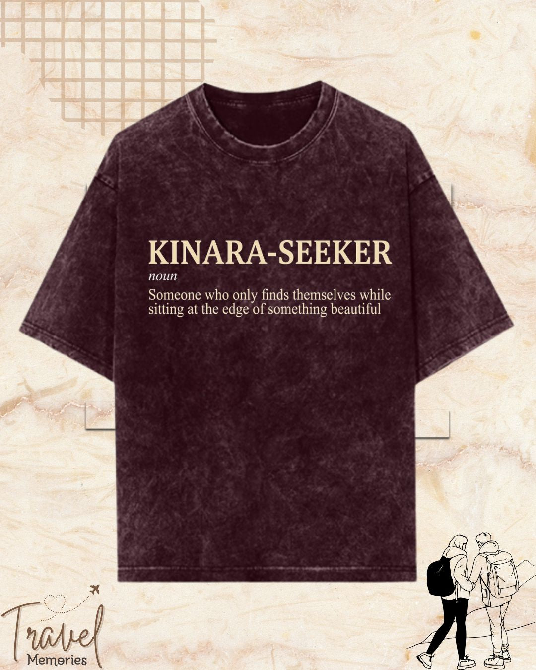 Hinglish Minimalist Dictionary Travel Cotton Tshirt