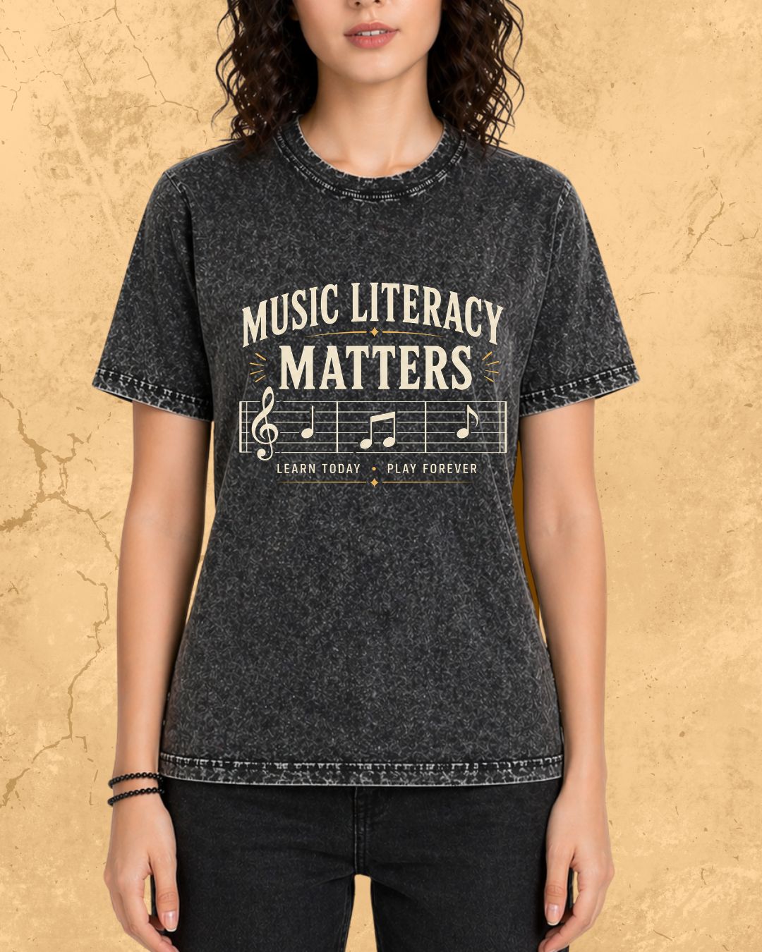 Music Literacy Matters Cotton T-Shirt