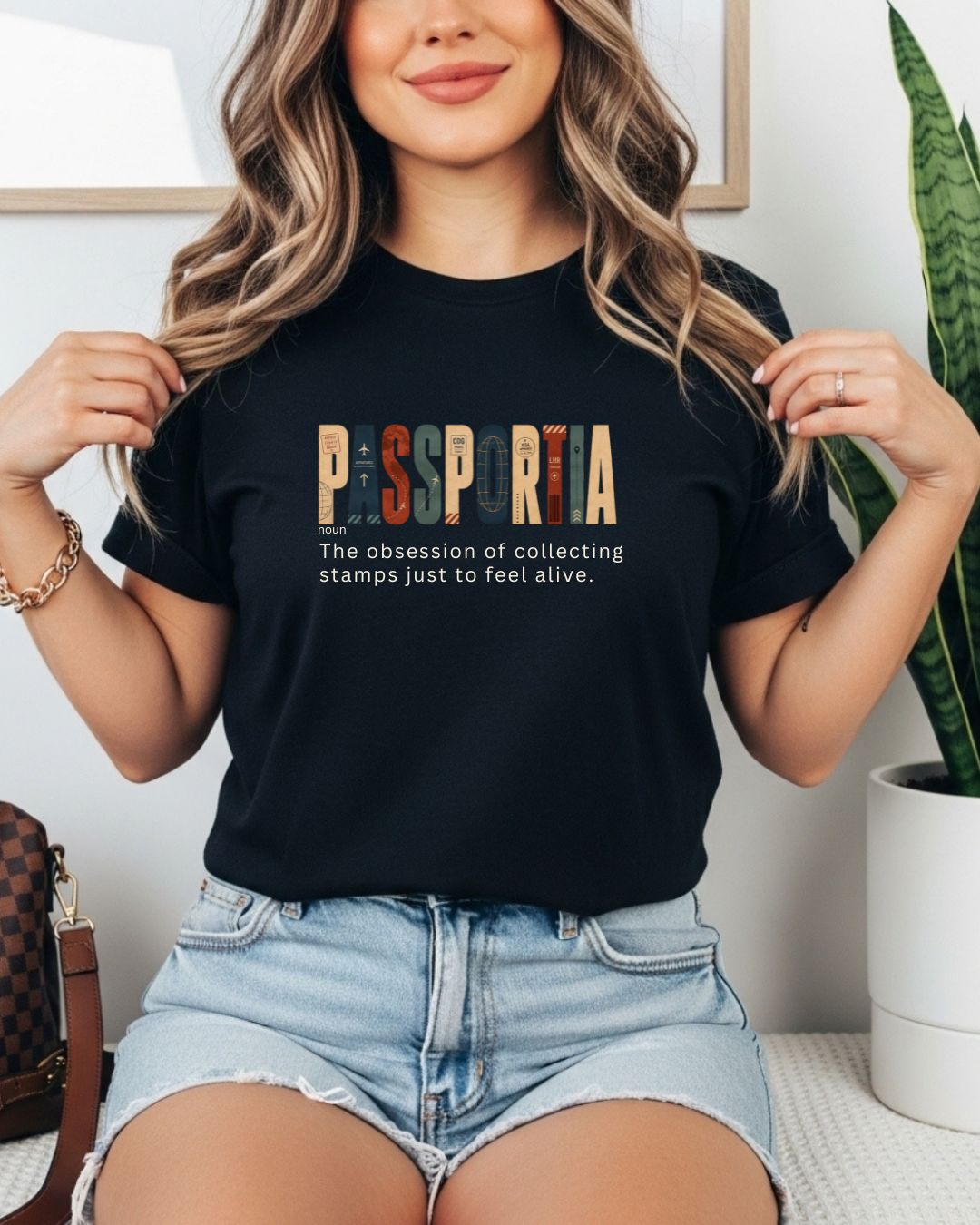 Travel Dictionary Cotton Tshirt