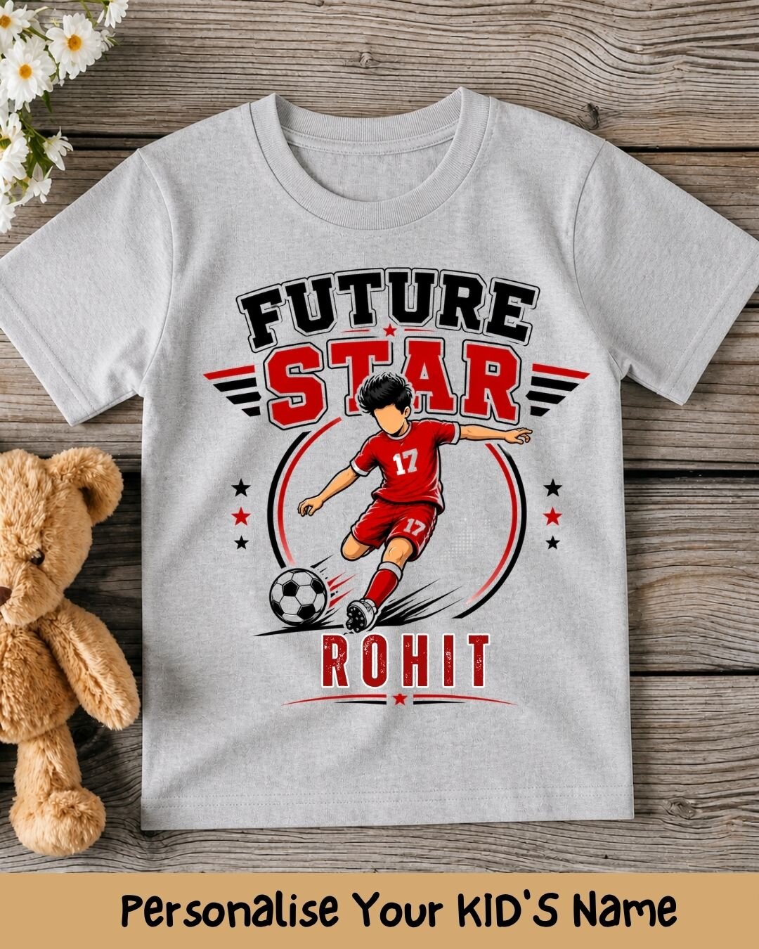 Future Sport Star Custom Kid Cotton Tee