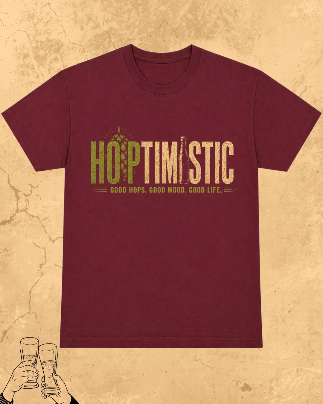 Beer Nerd Cotton Tshirt