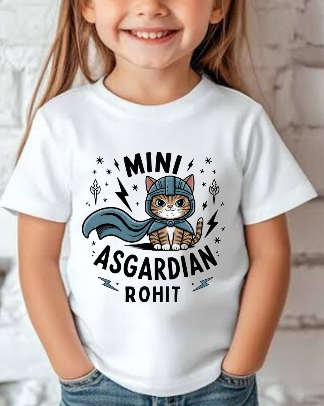 Playful Custom Kid Cotton Tshirt