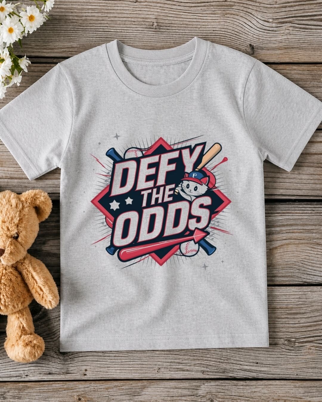 Baseball Kid Cotton Tee
