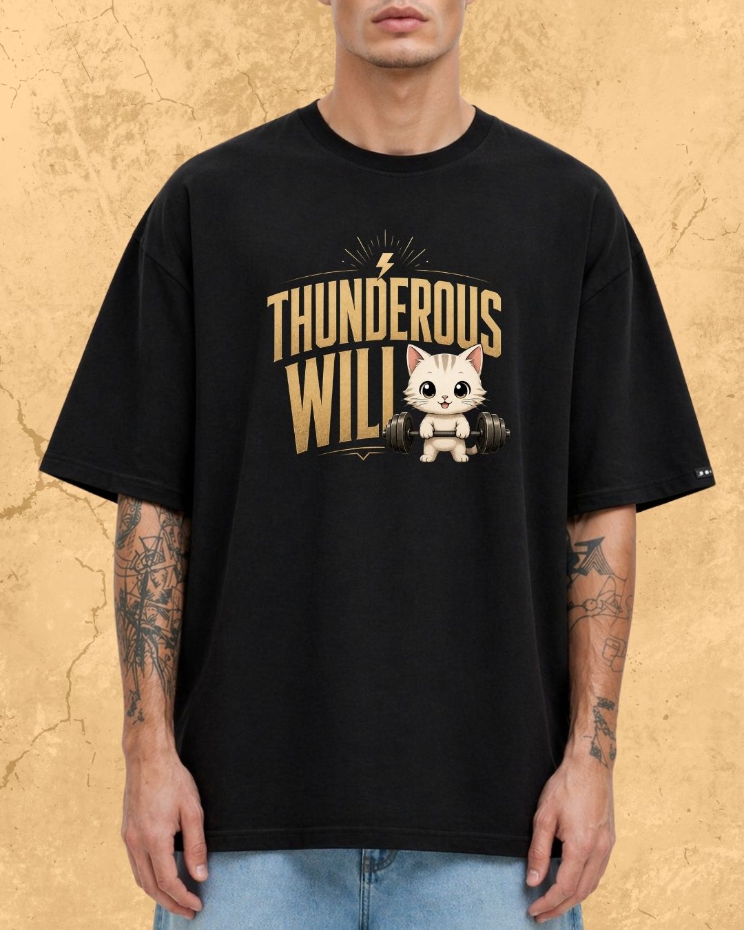 Meow Workout Cotton Tee