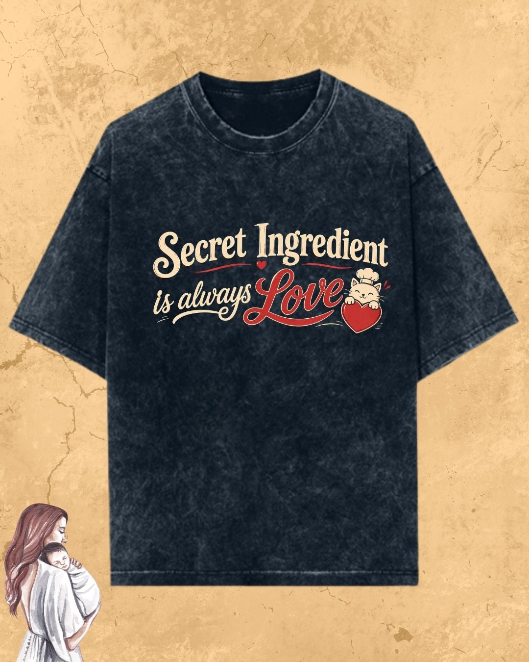 Purr Mom Cotton Tshirt