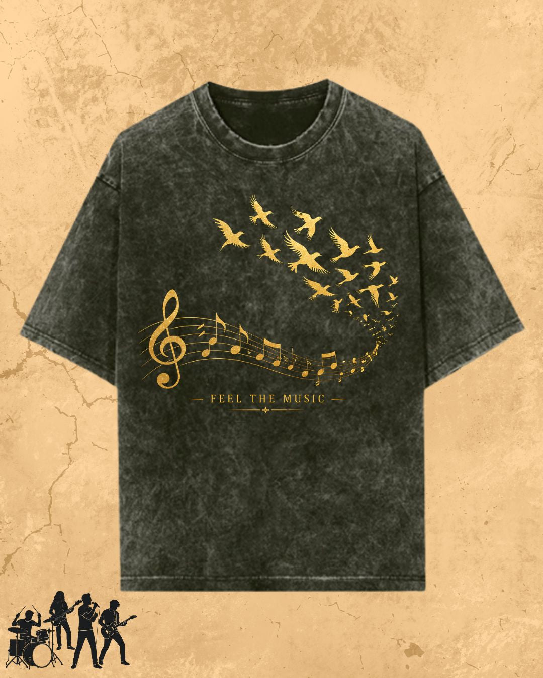 Music Freedom Cotton Tshirt
