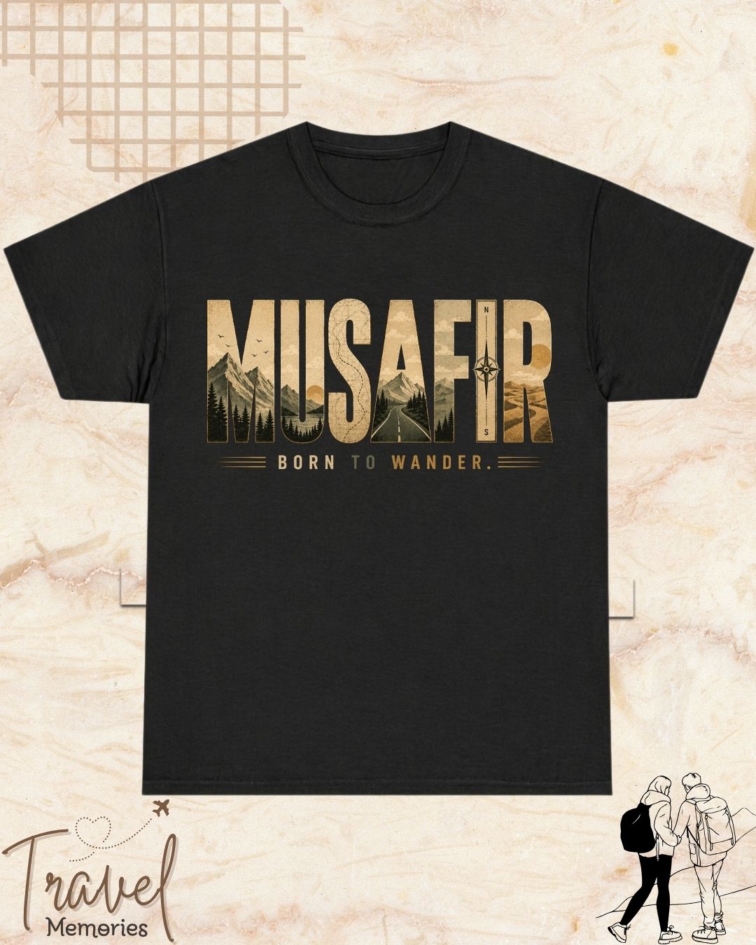 Dil Se Traveller Cotton Tshirt