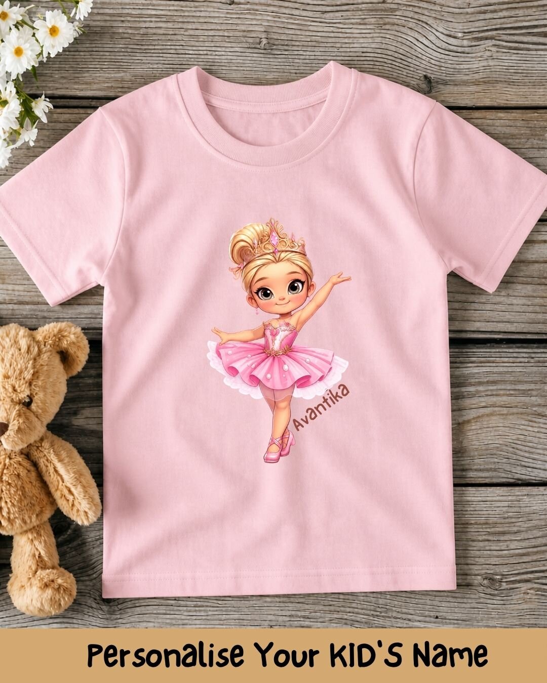 Princess Custom Kid Cotton Tee