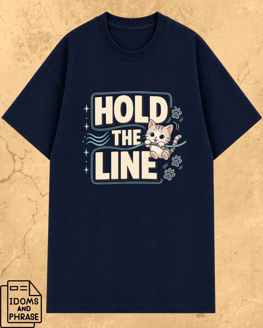 Idiom Whisker Cotton Tee