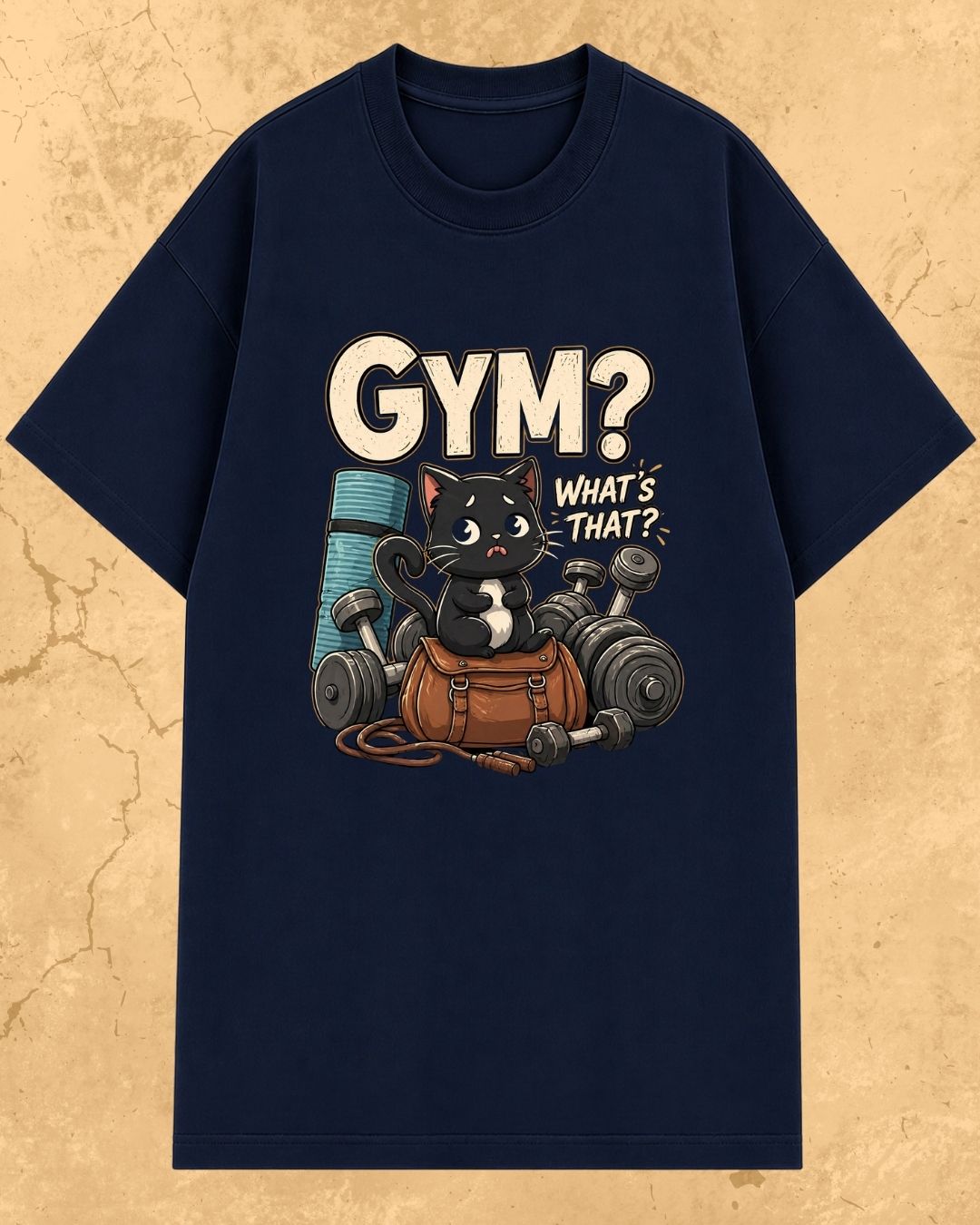 Meow Workout Cotton Tee