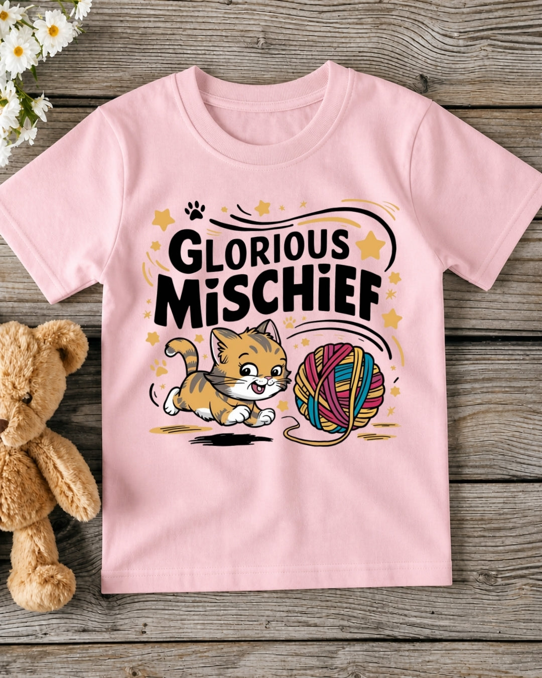 Glorious Mischief Kid Cotton Tshirt