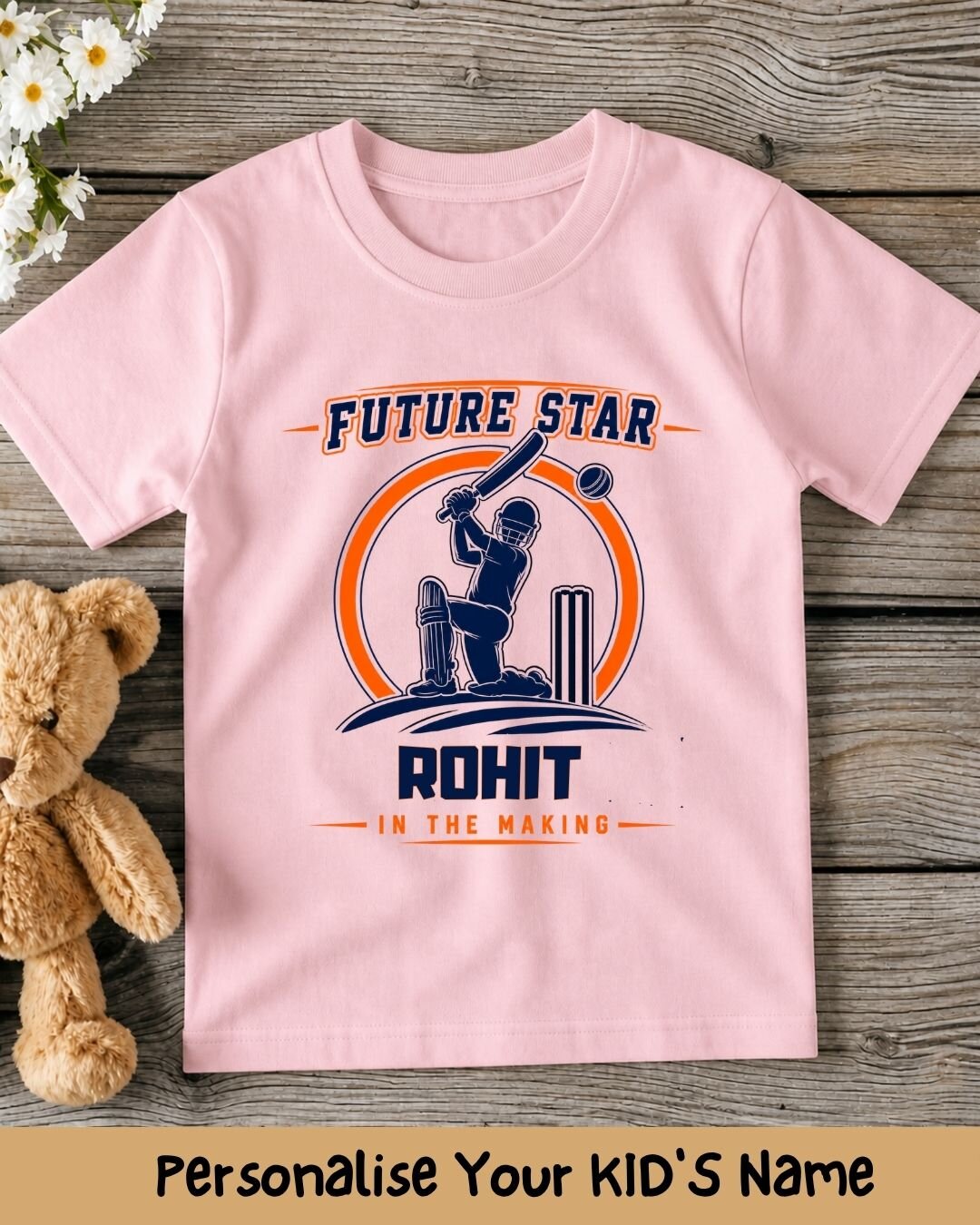 Future Sport Star Custom Kid Cotton Tee