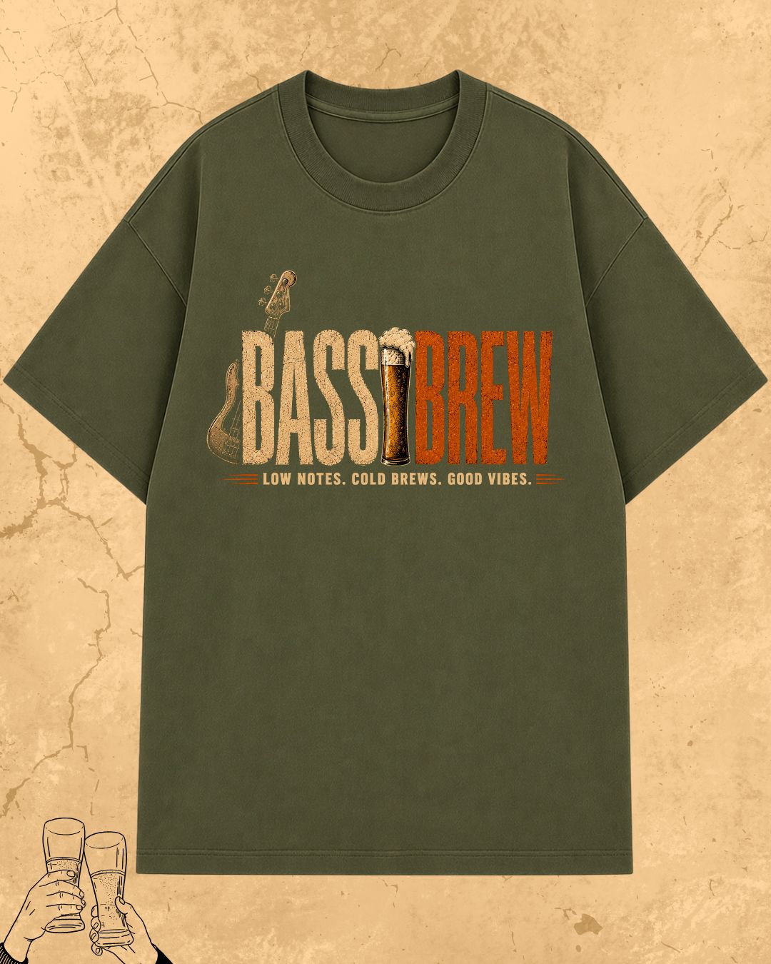 Beer Nerd Cotton Tshirt