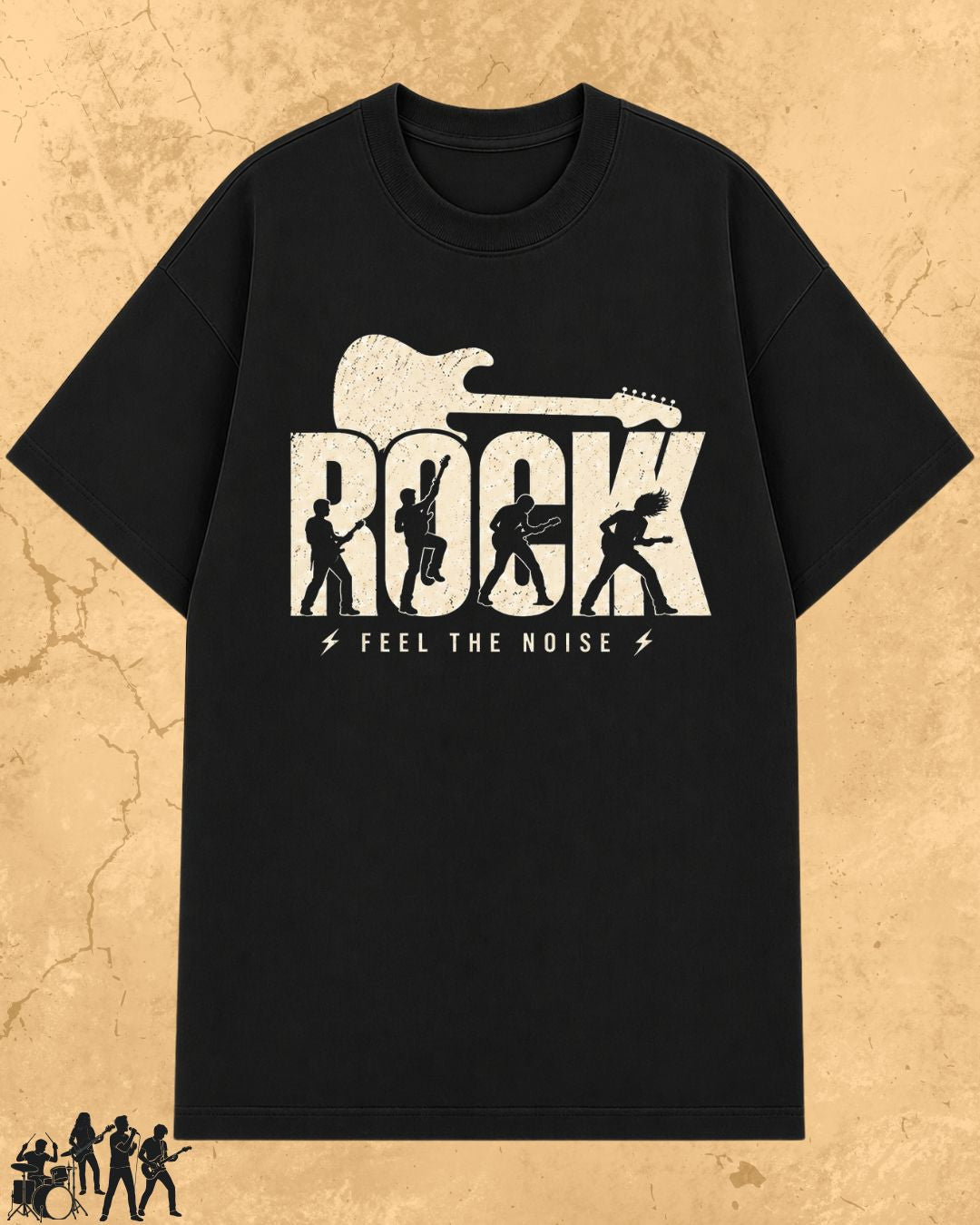 Rock Music Cotton Tshirt