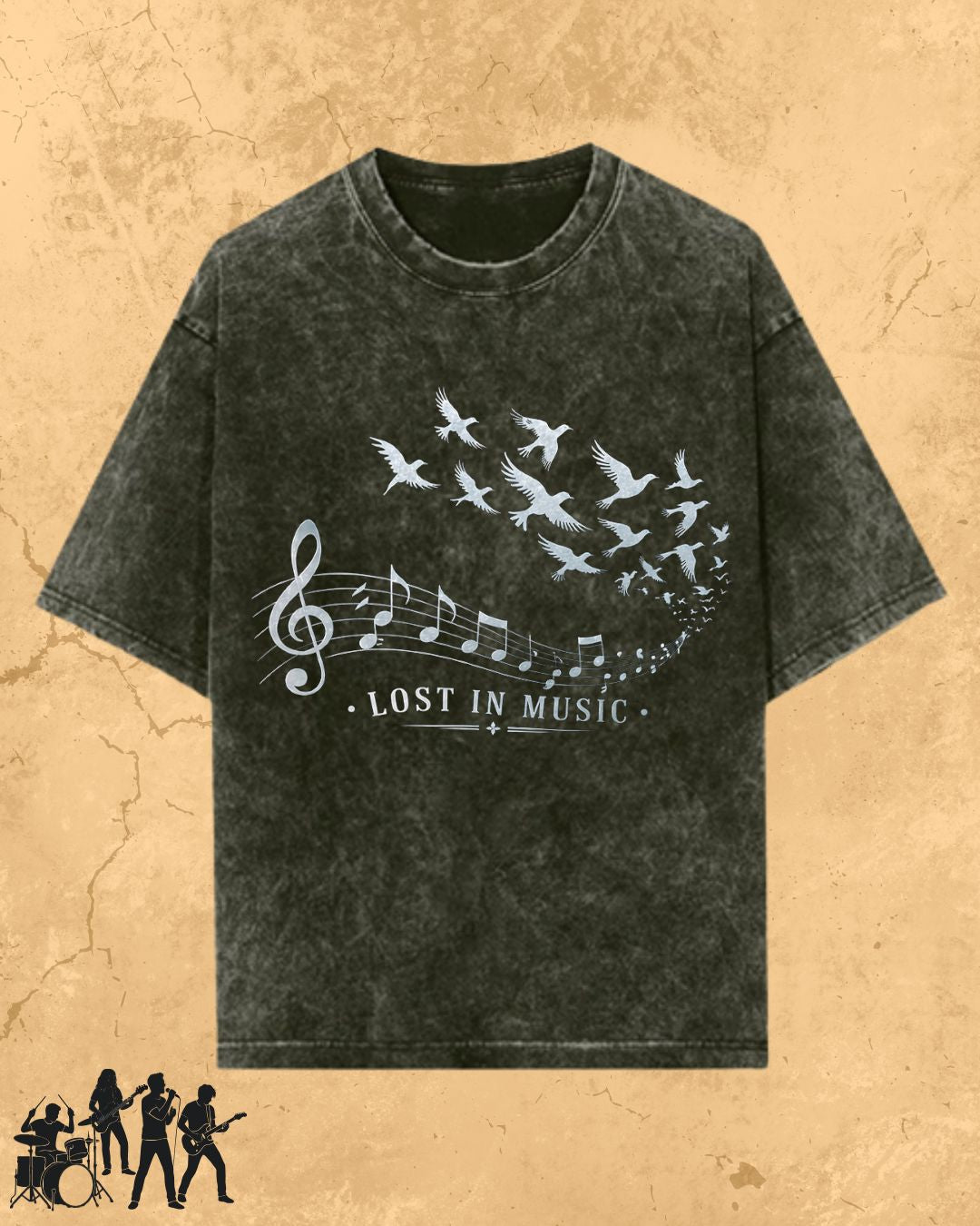 Music Freedom Cotton Tshirt