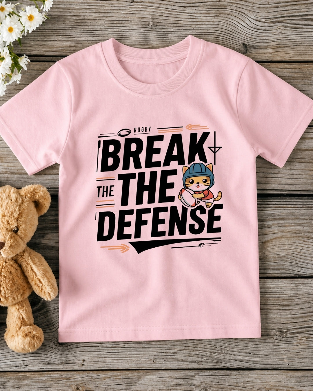 Break the Defence kid Cotton Tshirt