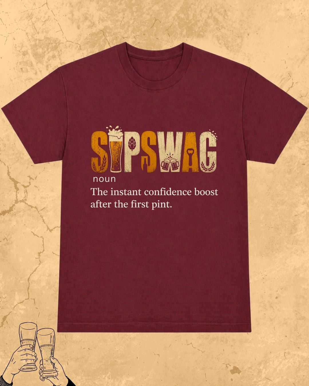 Hinglish Beer Dictionary Cotton Tshirt
