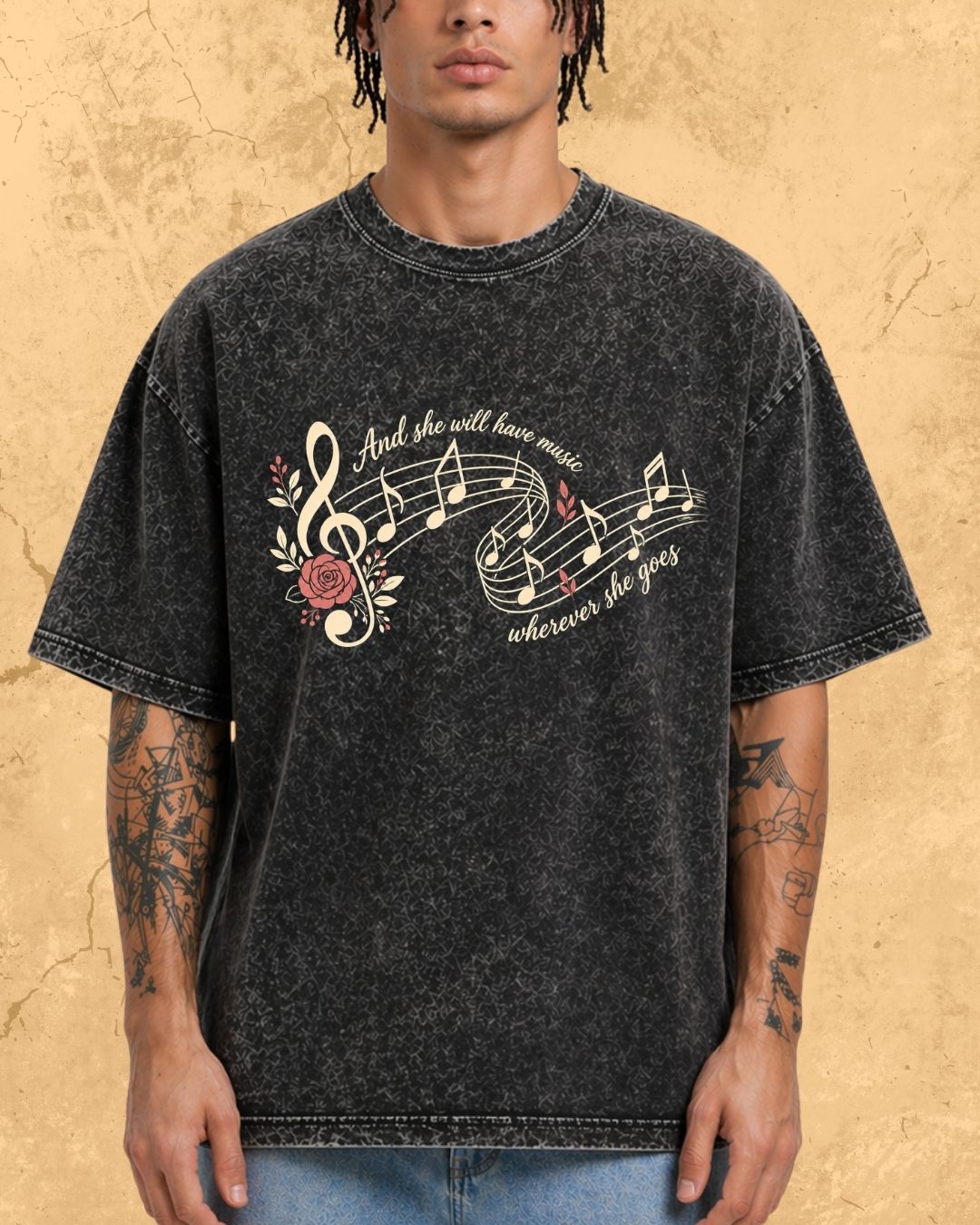 Soul Vibes Music Cotton T-Shirt