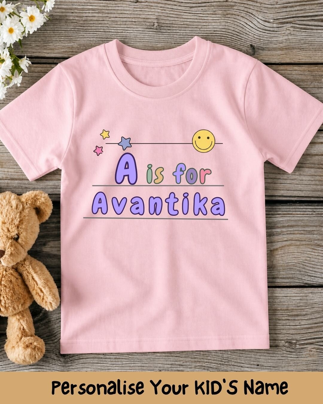 Back To School Custom Kid Cotton Tee